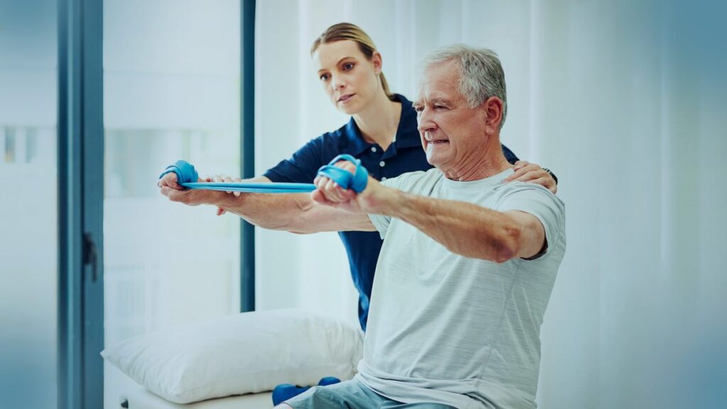 Person applying natural pain relief cream to their shoulder as part of Shoulder Pain Solutions to reduce inflammation and relieve shoulder pain.