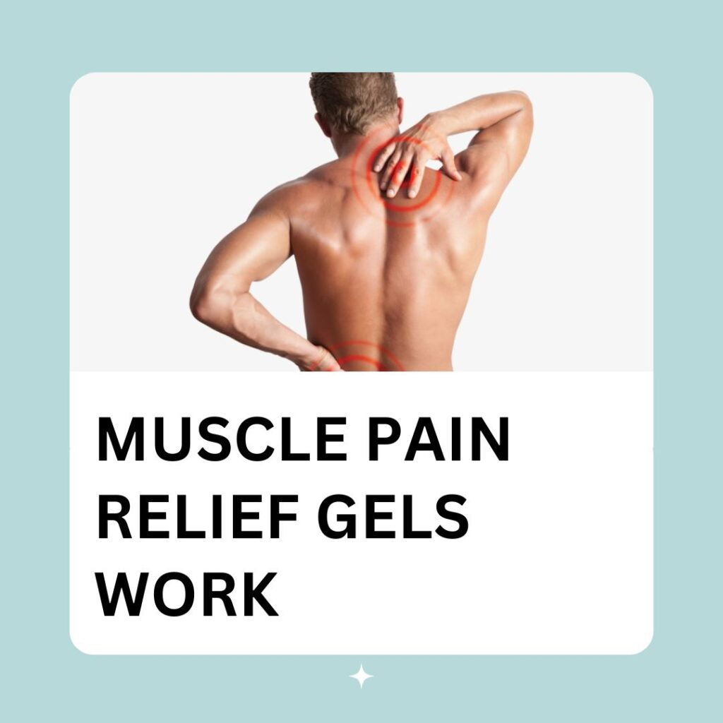 Topical gel being applied to a sore shoulder to reduce inflammation and relieve muscle pain