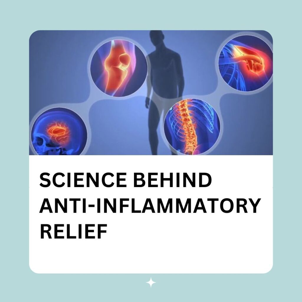 Topical gel being applied to a sore shoulder to reduce inflammation and relieve muscle pain