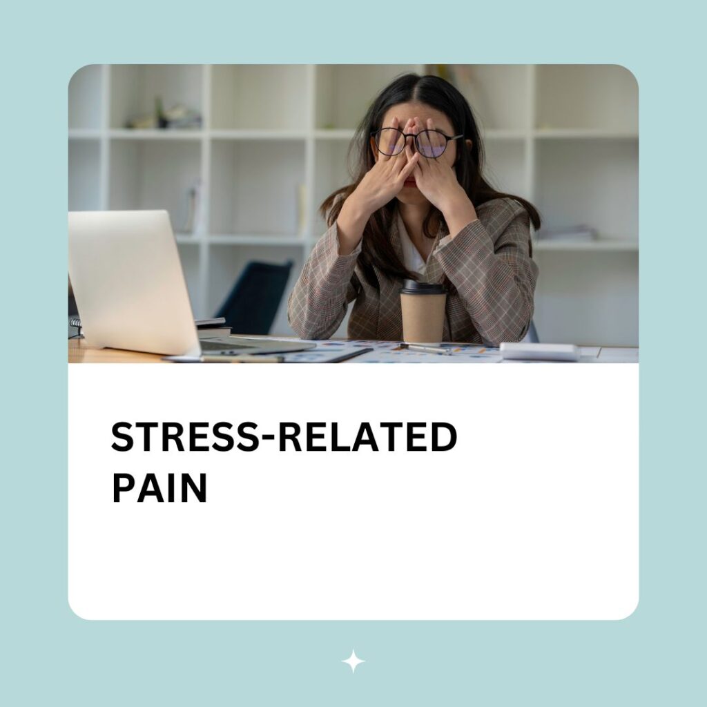 Illustration of a person holding their aching knee, symbolizing hidden causes of joint pain like autoimmune disorders, vitamin deficiencies, and stress.